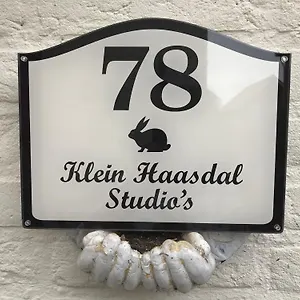  Appartement Klein Haasdal Studio's